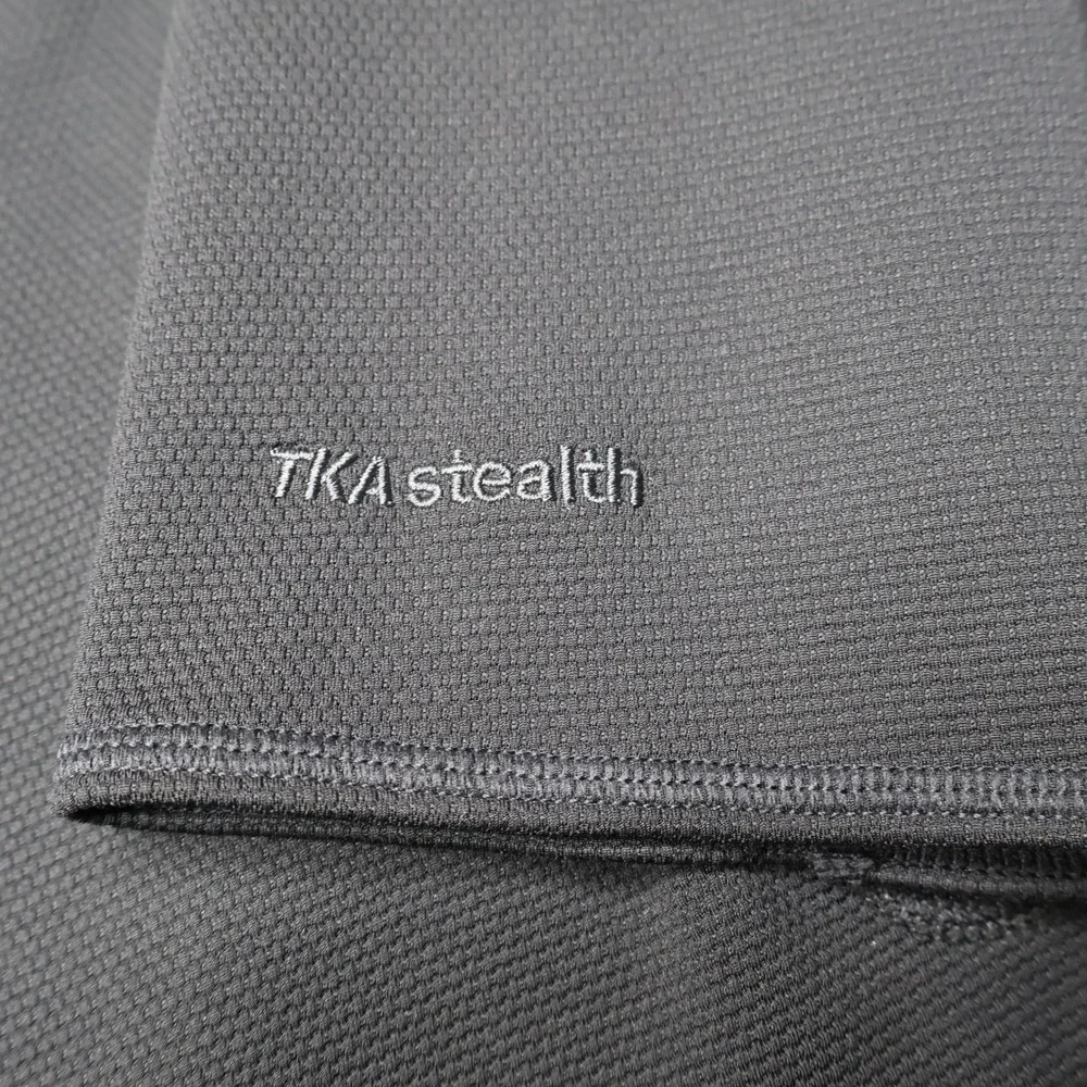 The North Face Fleece Jacket Mens XXL Grey TKA Stealth Full Zip Performance Top